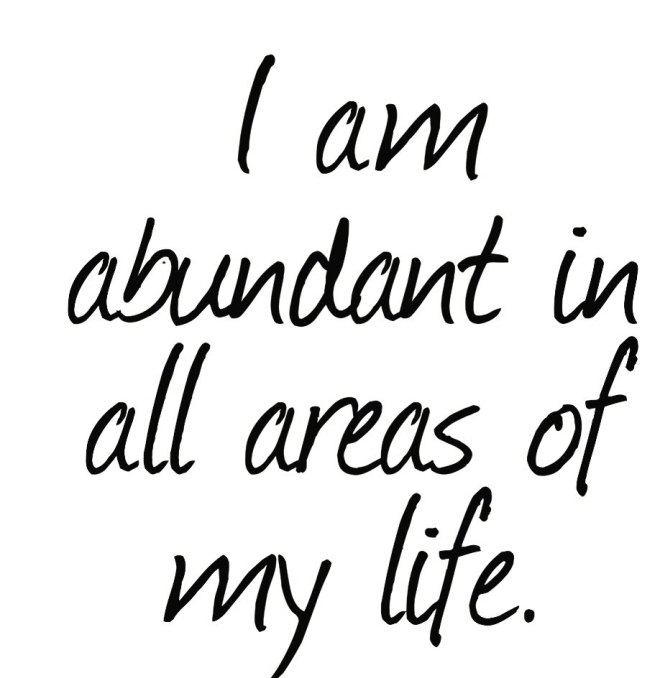 Abundance. – I AM JEREMY.